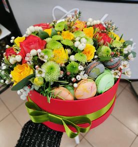 Apsveikuma ziedu pušķi 57